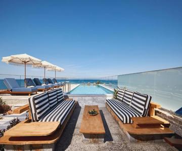 Rodo Seafront Villa with Heated private pool and jacuzzis by Volta Suites and Villas
