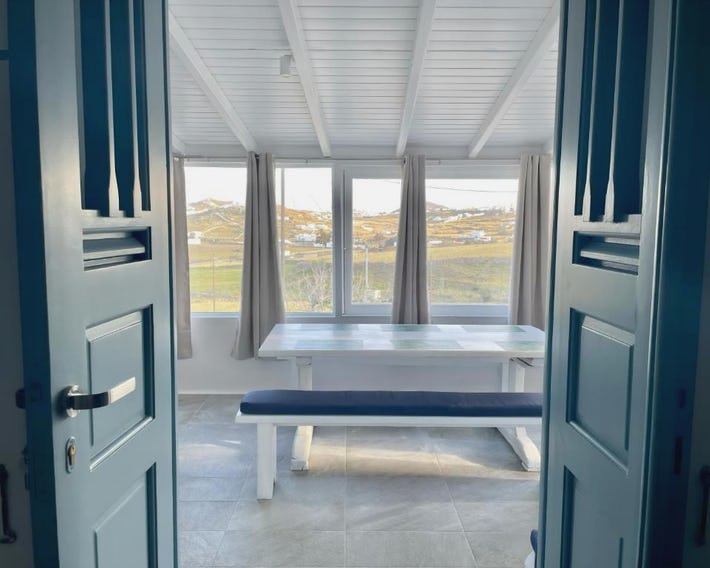 Black Pebble Myconian House