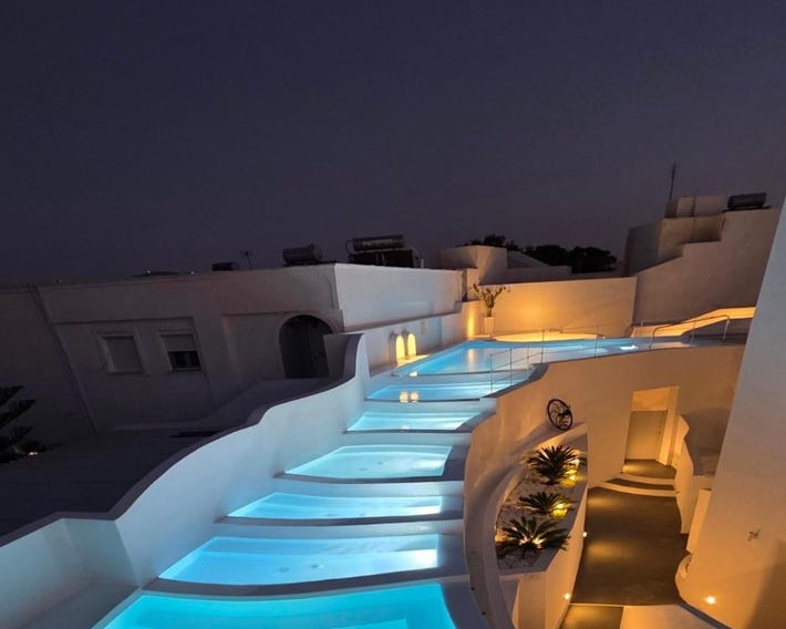 White Concept Caves
