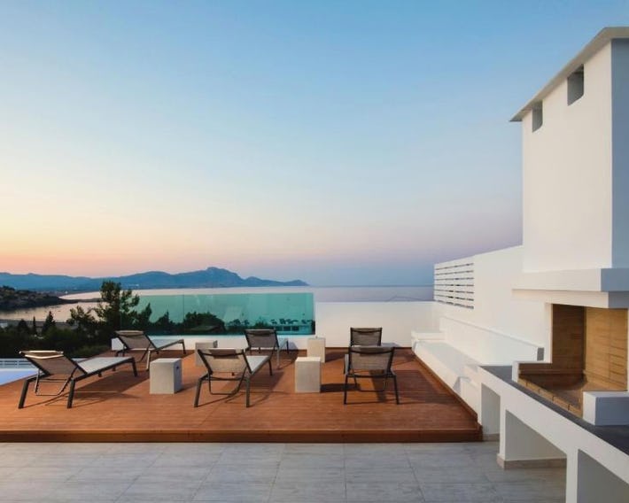 Villa Estella with pool & jacuzzi in Lindos