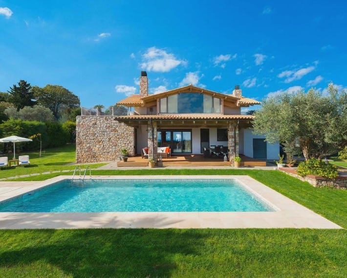 Blue & Green View Villa