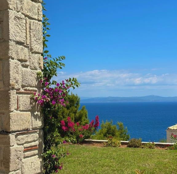 Afytos sea view