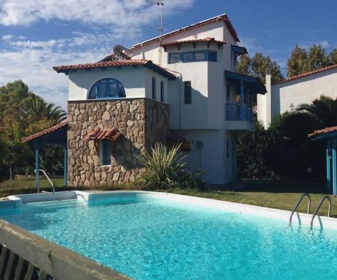 Blue house