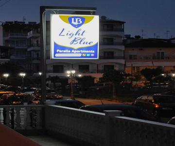 Light Blue Paralia Apartments