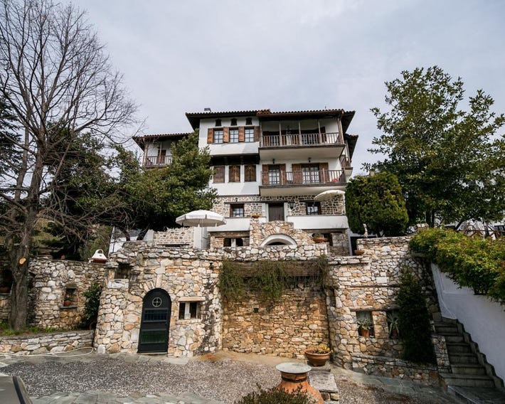 Villa Karusos at Milies,Pelion