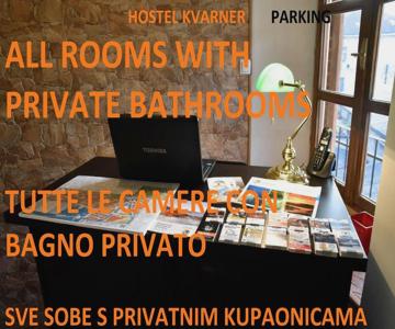 Hostel Kvarner-Rooms with private bathrooms& Dorms