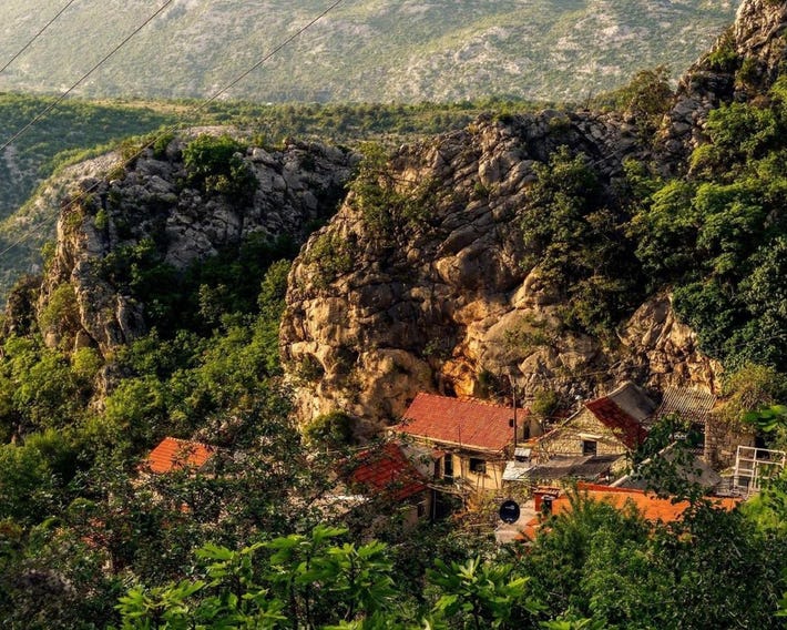 Mini stone house