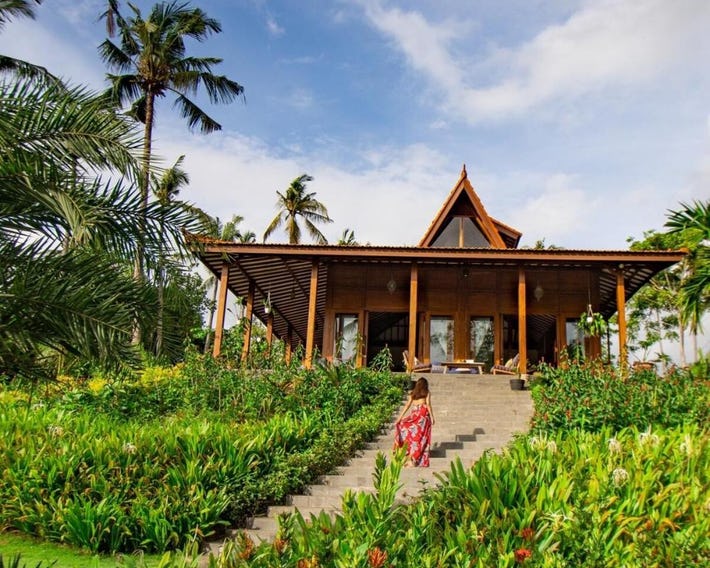 Villa Ronggo Mayang at Balian beach