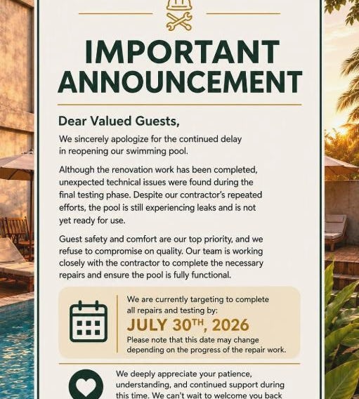 Grand Kuta Hotel Lombok - Pool - 43 inch Google TV - Strong 60Mbps WiFi - New Enhanced Management