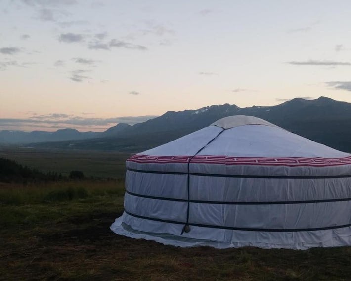 Iceland yurt