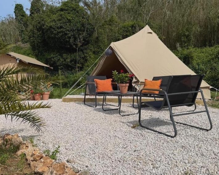 Glamping La Yurta nel Verde luxe Belltent