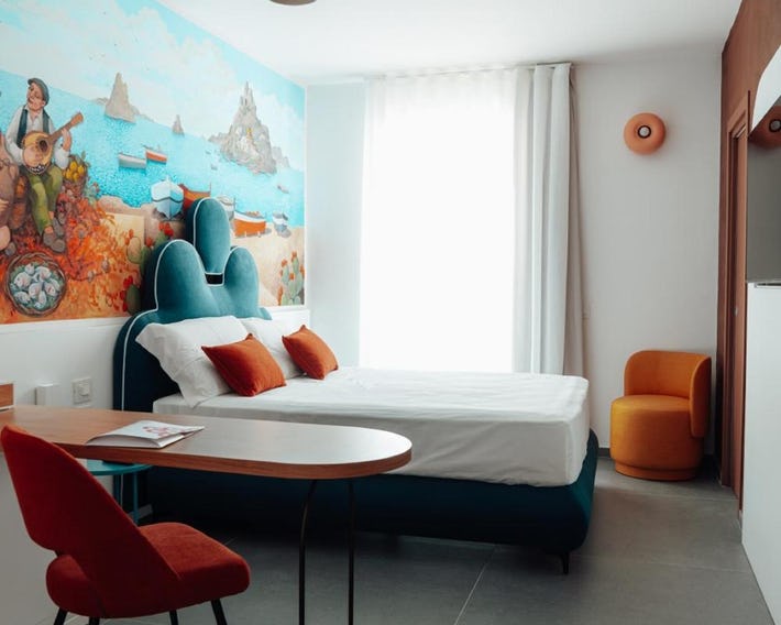 Albergo Dipinto Bacco Furore