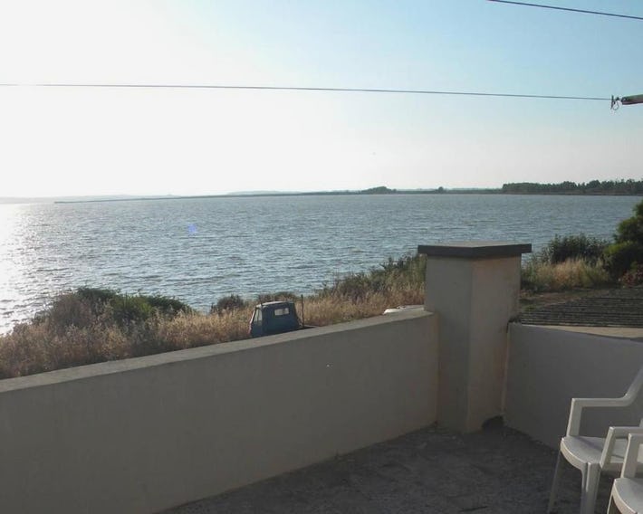 Casa dei pescatori sulla laguna