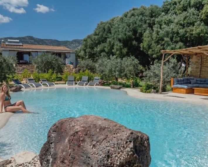 Orosei RE - Il Paradiso degli Ulivi con PISCINA e vista mare