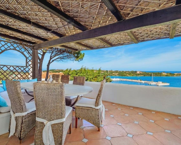 Terrazza sul mare a Porto Cervo