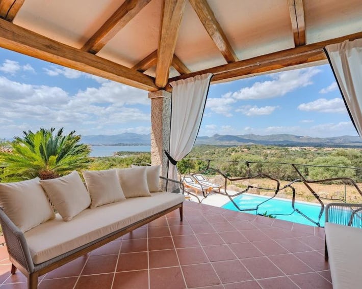 Villa Capo Coda Cavallo piscina privata