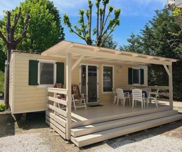Chalet Camping River Italië Met 3 Slaapkamers
