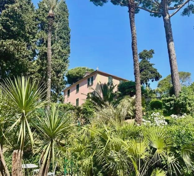 Giardino in villa Margherita