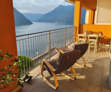 Bella casa con vista panoramica
