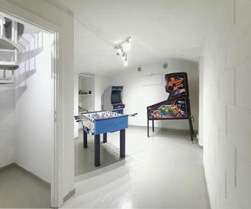 Game house in the center