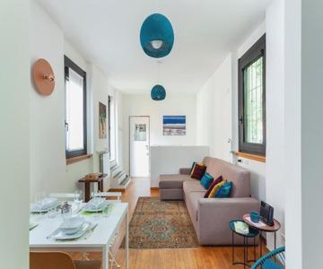 Duplex luminoso in zona residenziale