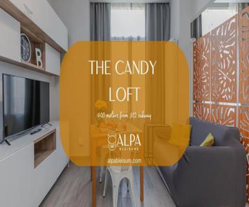 "The Candy Loft" 400 mt dalla metro M2