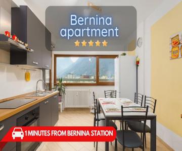1min from Bernina Express - Mountain View - AC - WiFi
