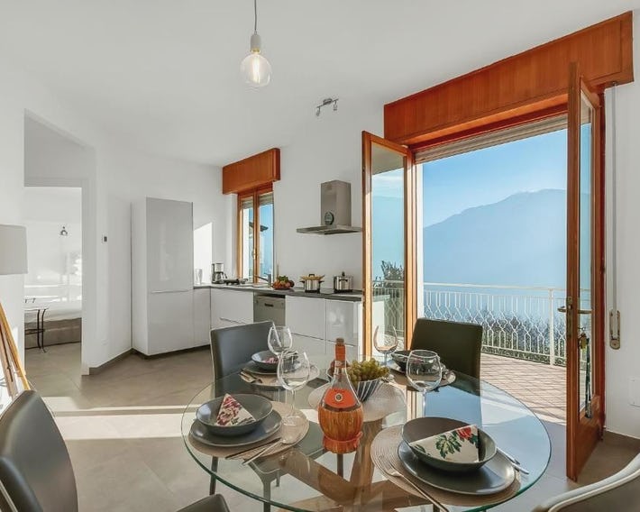 Casa Panorama in Tremosine with View Terrace - Happy Rentals