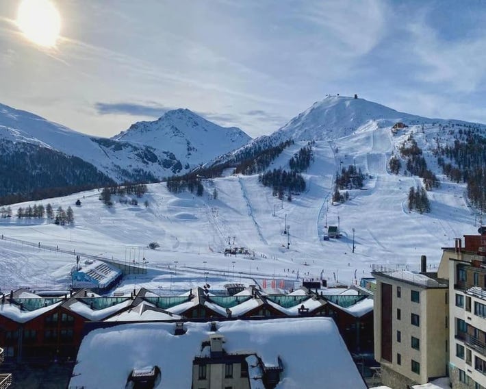 Settimana Sestriere fronte piste