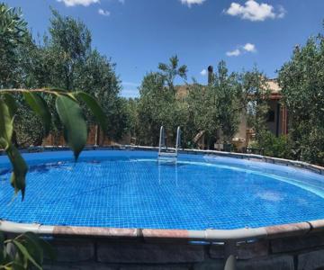 La casetta degli ulivi con piscina