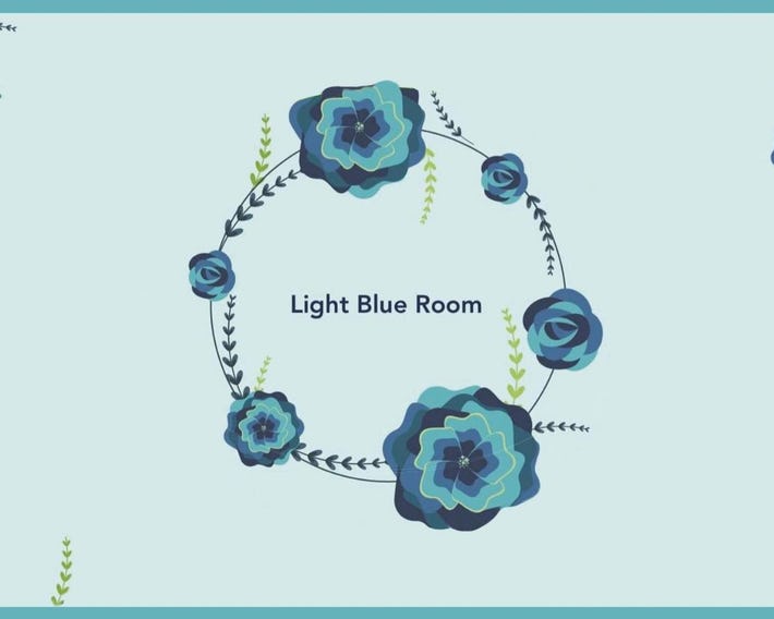 Light Blue Room