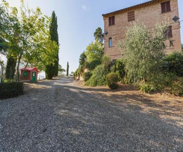 360 Degree View Over The Tuscan Hills