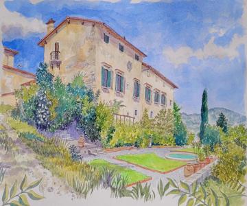 Medici Villa with Gardens 7 min from Florence