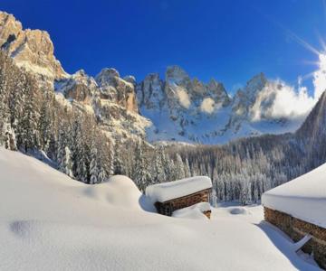 trilocale panorama val di fiemme