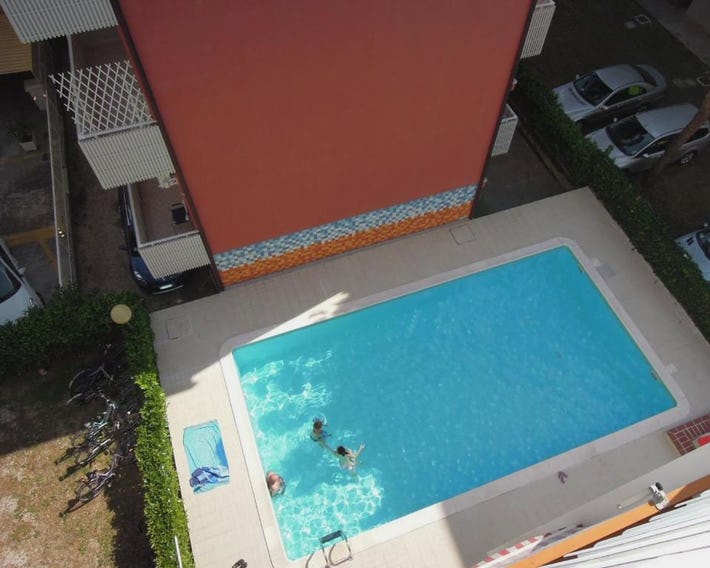 Pool and beach apartment in Bibione Spiaggia