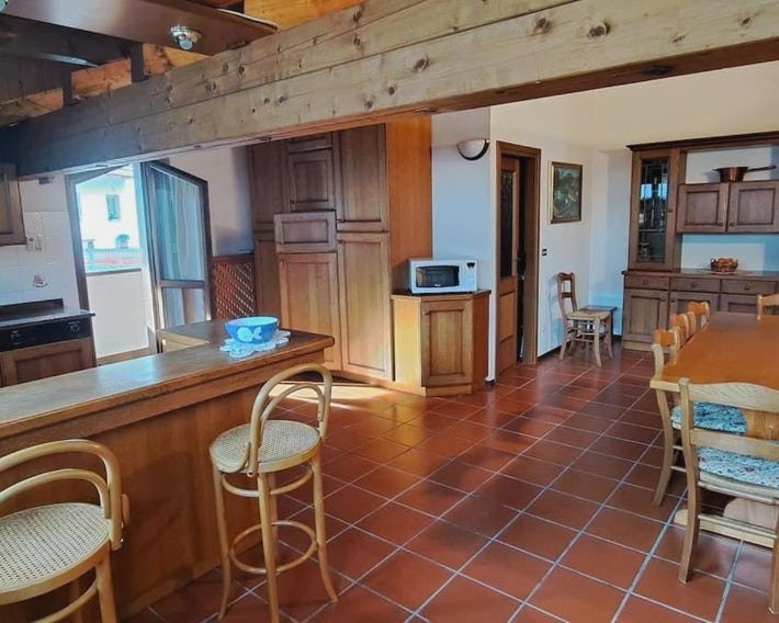 Attico con vista sulle Dolomiti