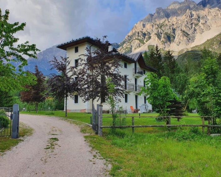 Mansarda in villa a Borca di Cadore