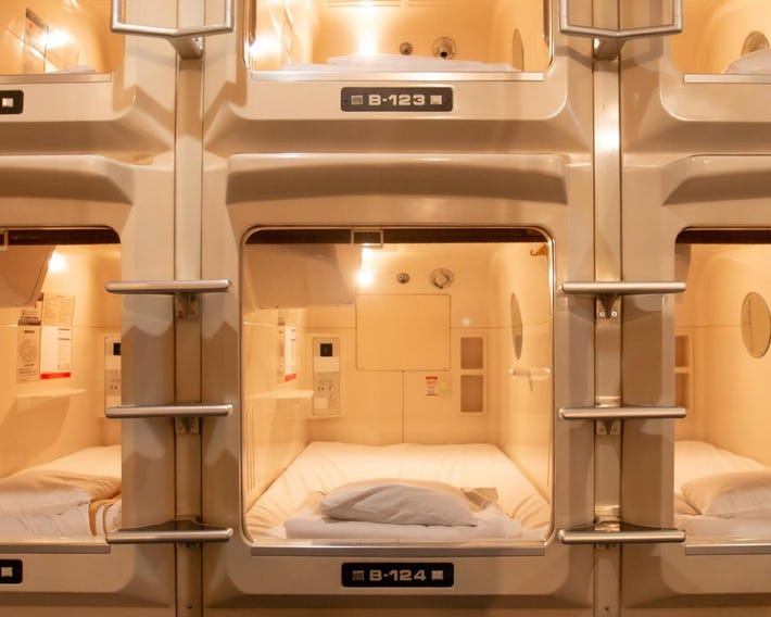 Capsule Hotel Asahi Plaza Shinsaibashi