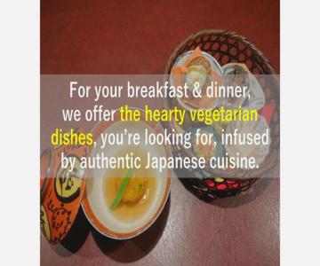 IZUNA INN & SPA - the veggie delights