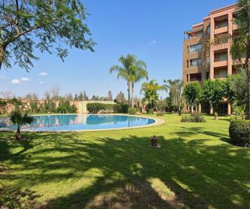 Bel Appartement meublé avec Piscine, l'hivernage à Marrakech