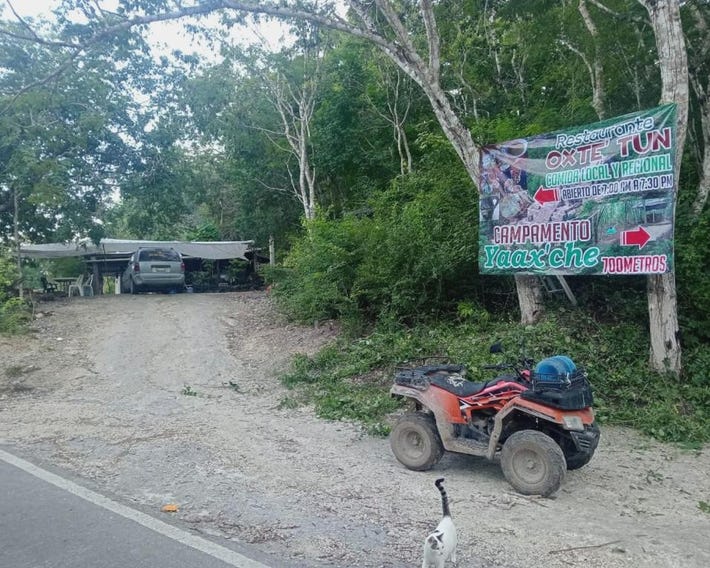 Campamento Yaax Che en Calakmul