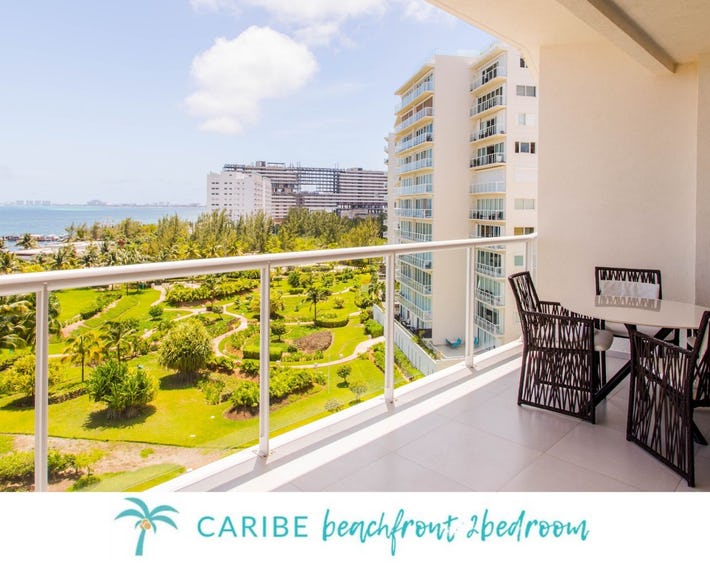 Caribe Beachfront 2 BR - Incredible Oceanview