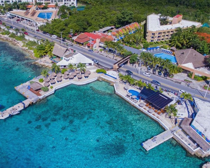Casa del Mar Cozumel Hotel & Dive Resort with free access to an exclusive beach club