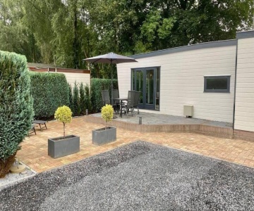 Modern Rustgevend Chalet In Putten 131