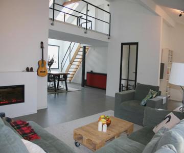 Luxe vakantiehuis met sauna De Barn Bergen