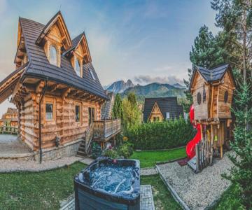 Owcza Chata z jacuzzi i sauna