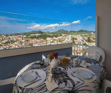 Azores 19th Floor (180o ocean & city view)