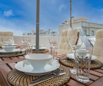 Tia Anica House I - Apartment With Terrace In Central Fuseta Beach Village