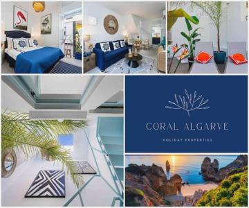 Coral Portimao Promenade Old Town Townhouse, RoofTerrace 3BR near beaches