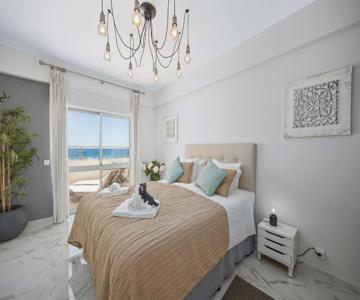 Stylish Algarve Apartment with Spacious Terrace & Sea Views